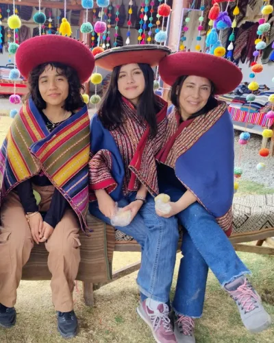 Tourists in chinchero | Machu Picchu Peru Trip